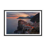 Framed poster Vernazza