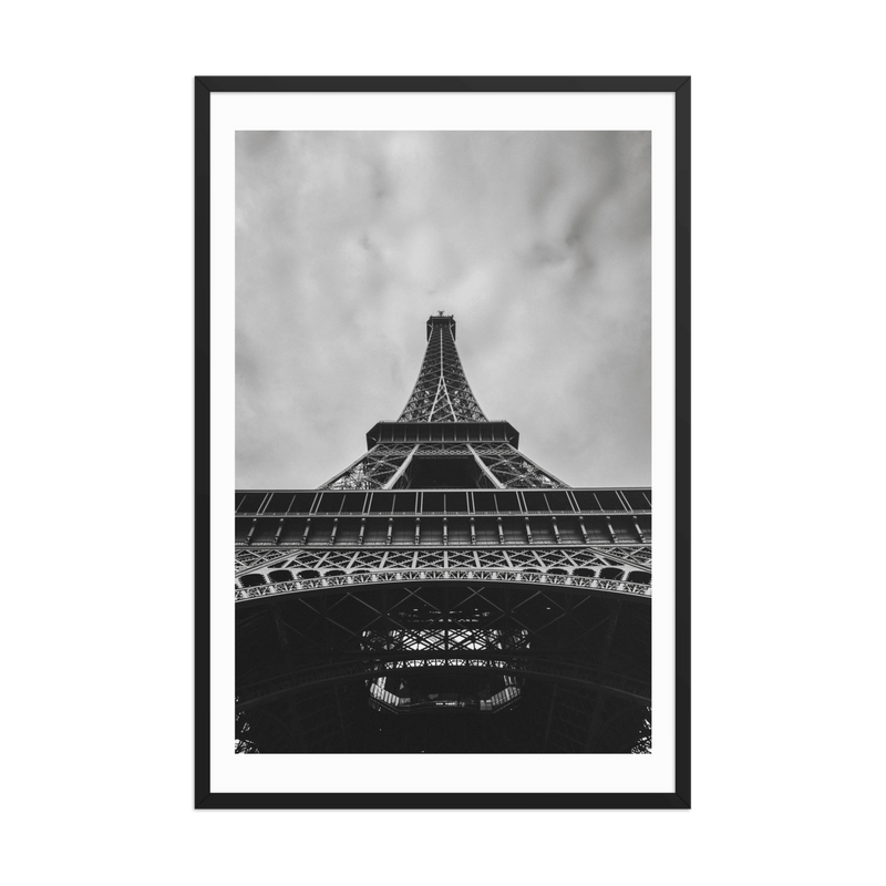 Framed poster Paris