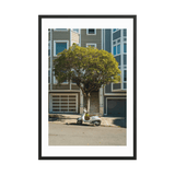 Framed poster Vespa