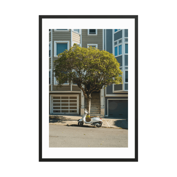 Framed poster Vespa