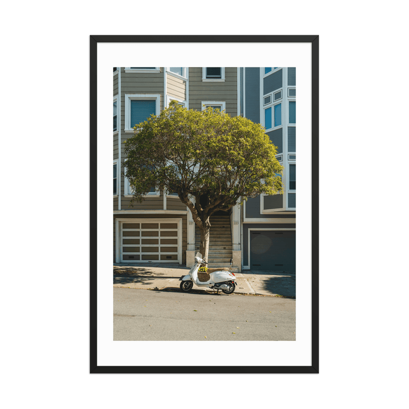 Framed poster Vespa