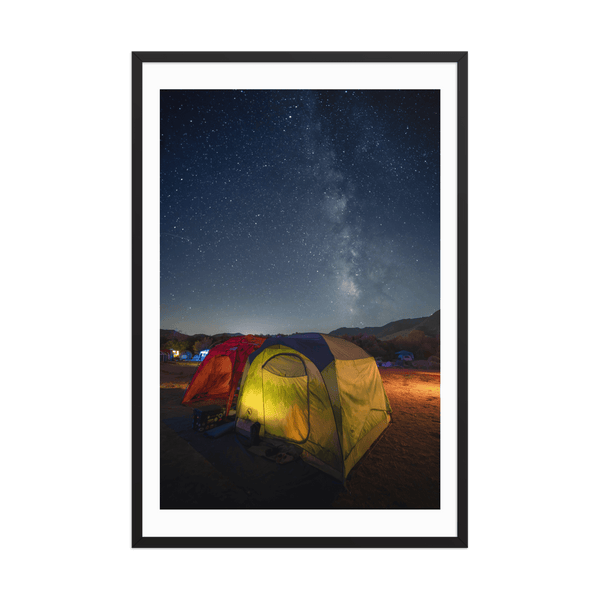 Framed poster Milky Way