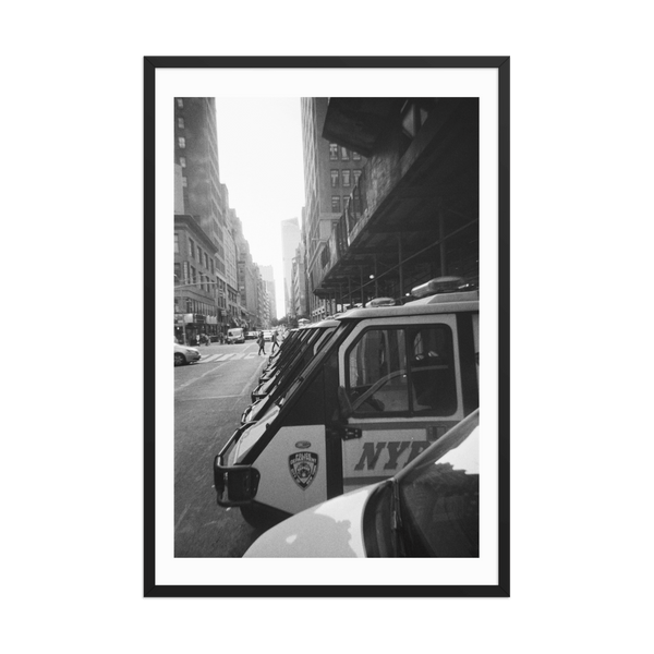 Framed poster NY