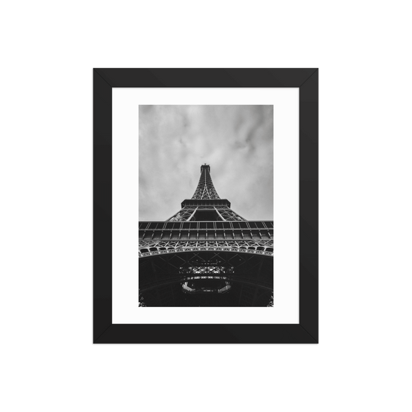Framed poster Paris