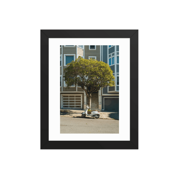 Framed poster Vespa