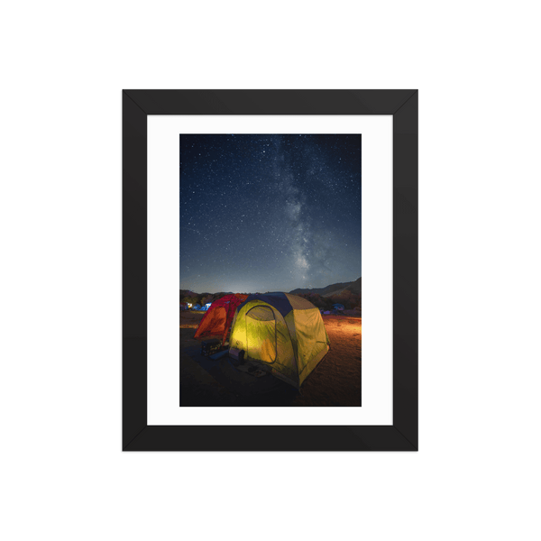 Framed poster Milky Way
